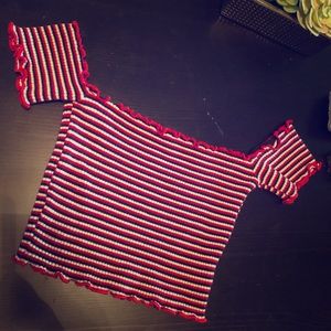 Off the shoulder